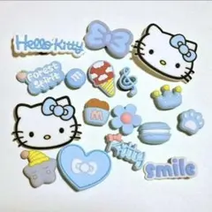 【17個セット】ハローキティ　クロックス　ジビッツ