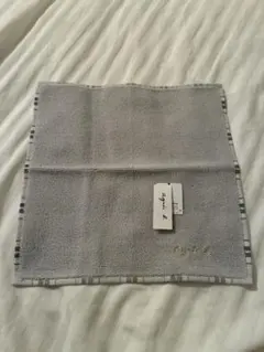 【タグ付き新品未使用】アニエスベー ハンカチ グレー