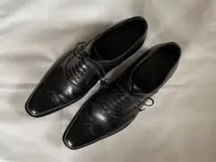 k*u様 Ermenegildo Zegna レザー ドレスシューズ ブラックのサムネイル