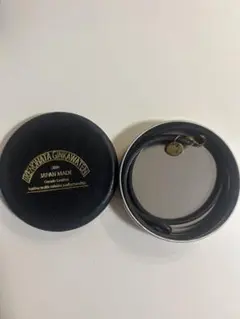 GINKAWATEN 日本製 ブラックレザーブレスレット