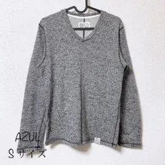 値下げしました！ AZUL グレー Vネック S