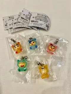 コンプリート 全5種 クレヨンしんちゃん めじるしアクセサリー