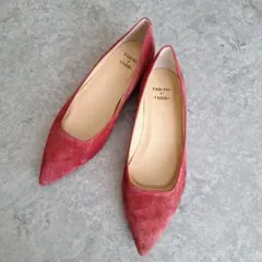 Odette e Odile　スエード パンプス　ワイン レッド　24.5cmのサムネイル