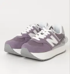 New BalanceニューバランスWL574Z 厚底スニーカー24.5美品