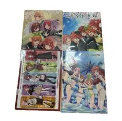 五等分の花嫁 映画 クリアファイル 特典　ほっともっと