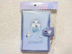 【エナガフロート シールバインダー】カミオジャパン キラキラ表紙 シマエナガ