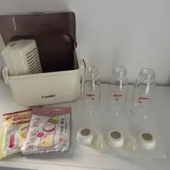 Combi Pigeon 哺乳瓶3本セット　除菌じょ〜ず