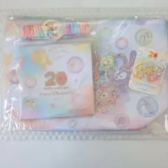 カラフルハピネス20周年 　スーベニアランチケース　 ダッフィー＆フレンズ