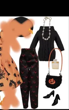Barbie 6/1ドール用　ハロウィン衣装セット