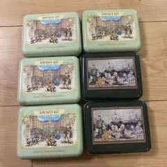 ディズニーランドホテル　アメニティケース6個セット　缶のみ