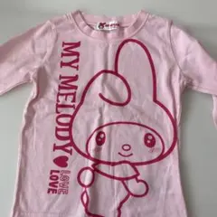 MY MELODY 長袖Tシャツ ピンク
