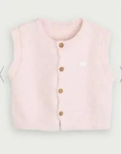 新品タグ付)モコモコルームベスト90