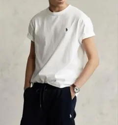 POLO RALPH LAUREN ワンポイント　クルーネック Tシャツ