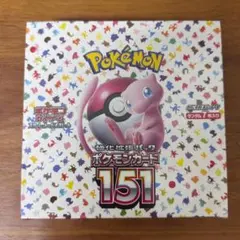 ポケモンカードゲーム 強化拡張パック 151 シュリンク付き 1BOXのサムネイル