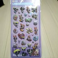 パワパフガールズ2 ボンボンドロップ風プクプク立体シール