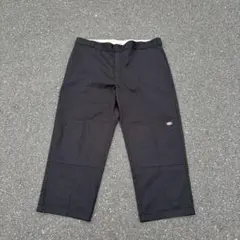 Dickies ダブルニー ワークパンツ 黒 w42×32