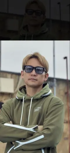 YUSUKE HAGIWARA 萩原祐介サングラス Clear/Blue即完売品 - メルカリ