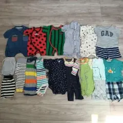 ベビー服 ロンパースセット 60〜70 まとめ売り　セット　春　夏　甚平　浴衣
