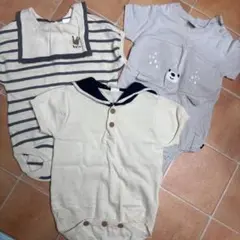 ベビー服　ロンパース 80 綿100%