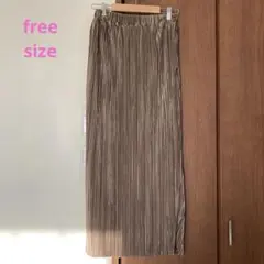 プリーツナロースカート　LOWRYS FARM
