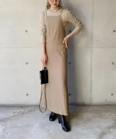 a*y様 CAPRICIEUX LE'MAGE キャミソール ロングワンピース