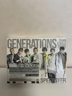 GENERATIONS SPEEDSTER (CD+3DVD 初回生産限定盤)