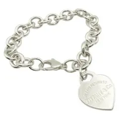 業者磨済　ティファニー　プリーズリターントゥ　ハートタグ　ブレスレット　シルバー