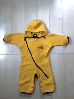 ノースフェイス　ベビーロンパース　フリース