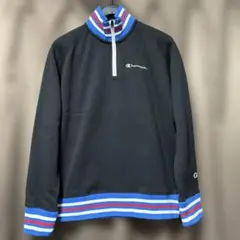 Champion ハーフジップ トレーナー メンズL