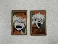 ヒロアカ 原画展 箔押しクリアカード 爆豪勝己
