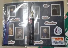 名探偵コナン　黒鉄の魚影　ステッカー＆ストラップセット各1セット