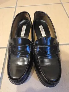 haruta ハルタ　ブラック ローファー