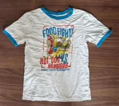 THE CHILDREN'S PLACE リンガーTシャツ ホワイト ブルー