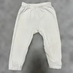 babyGAP 白　レギンス　パンツ　12-18month 80