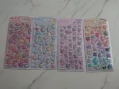 【正規品】サンリオ キャラクターズ うるちゅるPOPシール 4枚セット