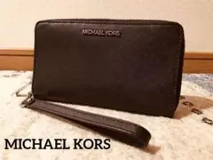 MICHAEL KORS 長財布　ポーチ　ラウンドファスナー