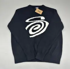 STUSSY CURLY SWEATER ニットセーター サイズL値下げ可のサムネイル