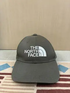 THE NORTH FACE ロゴ刺繍 キャップ カーキ