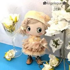 ベージュ系ドレスとベレー帽のコーデ♡イーマリー服♡