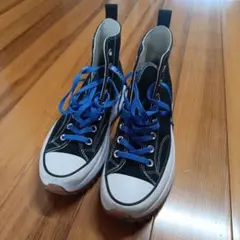 ✨️韓国限定✨️厚底CONVERSE ブラック ハイカットスニーカー