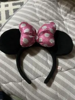 ミニーマウス風カチューシャ
