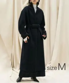 【美品】SIWEM SUPER FINE WOOL KIMONO COAT