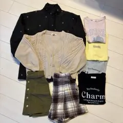 ピンクラテ　まとめ売り（ジャケット・カーディガン・Tシャツ・スカート・パンツ）