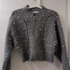 ZARAニットカーディガン