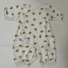 パン柄 パンどうぞ ツーウェイオール カバーオール ドレスオール