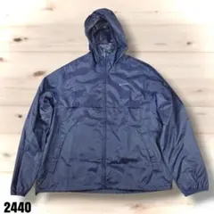 DECATHLON ネイビー マウンテンパーカー 95 フード 2XL 2440のサムネイル