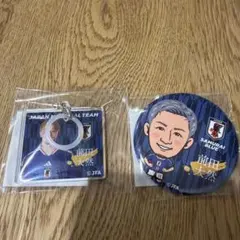 モバガチャサッカー日本代表2026・めじるしチャーム＆缶バッジ【8