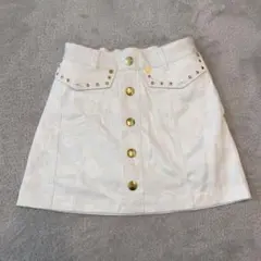 MARK & LONA ホワイトスカート サイズ36