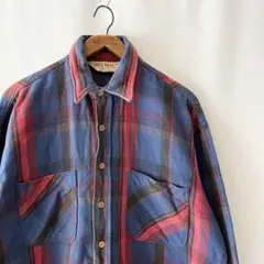 90s BIG MAC チェック ネルシャツ L USA製 ビンテージ