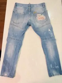 限定美品DSQUARED2 ディースクエアード バイカー メンズ デニム パンツのサムネイル
